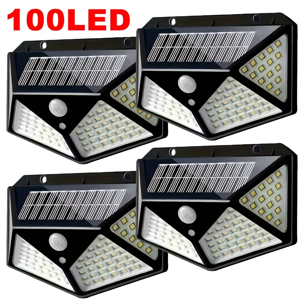 Smart Garden Solar - 100LED 야외 태양광 정원등, 모션 센서