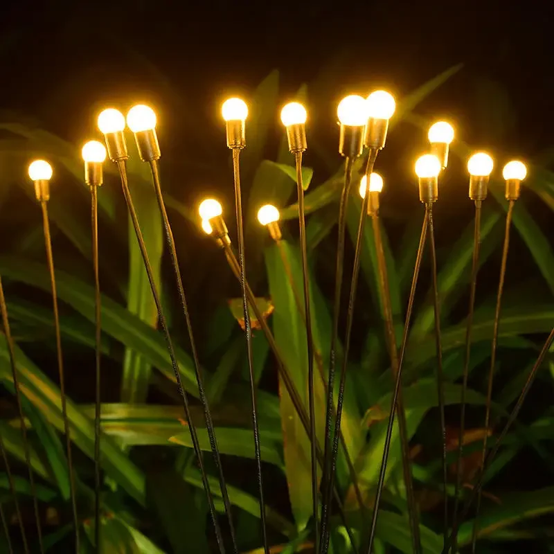 Smart Garden Lighting System - 야외 태양광 정원등 방수 6/8/10 헤드