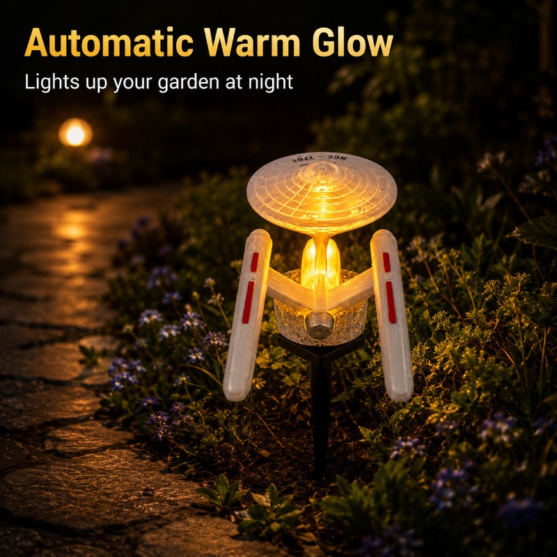 스타 트렉 USS 엔터프라이즈 솔라 가든 스테이크 라이 - Smart Garden Lighting System 리뷰 및 가격