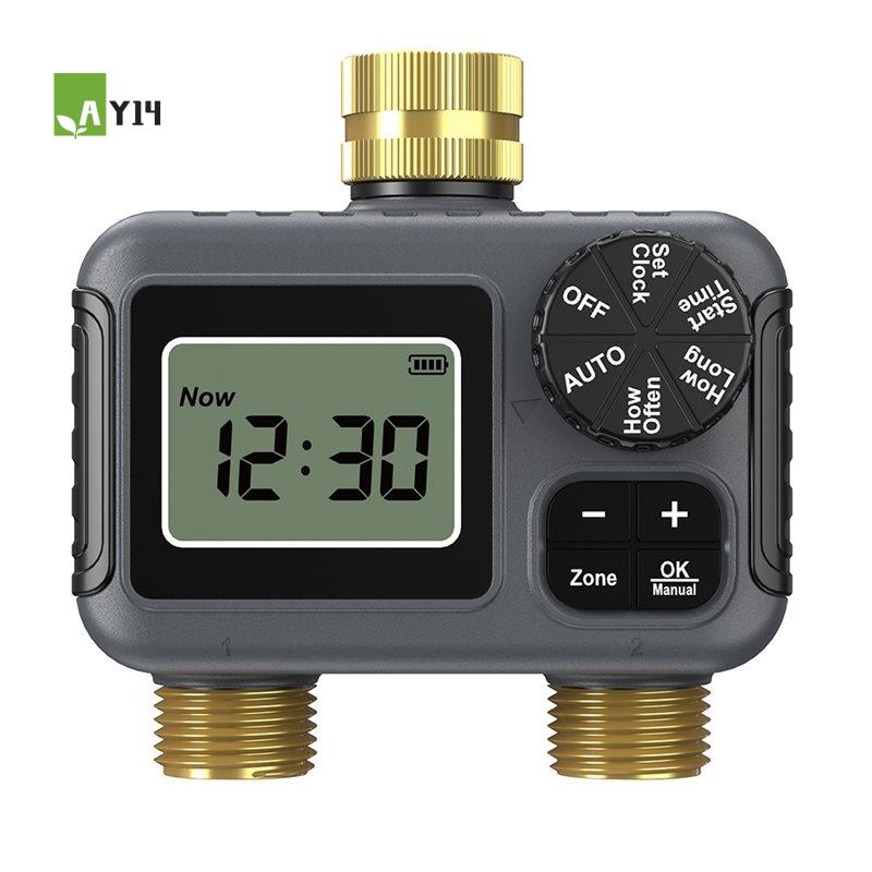 AY14 - 이중 콘센트 자동 관개 타이머 정원 물 타 - Smart Garden Water Timer 리뷰 및 가격