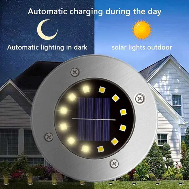 태양광 매립형 조명, 8/20 LED 방수 지중 데크  - Smart Garden Solar Lights 리뷰 및 가격