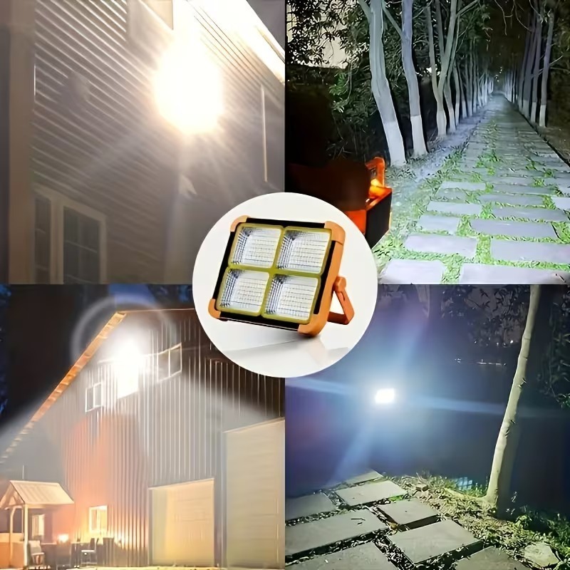 슈퍼 브라이트 태양광 휴대용 라이트 충전식 스포트라이트 - Smart Garden Solar Lights 리뷰 및 가격