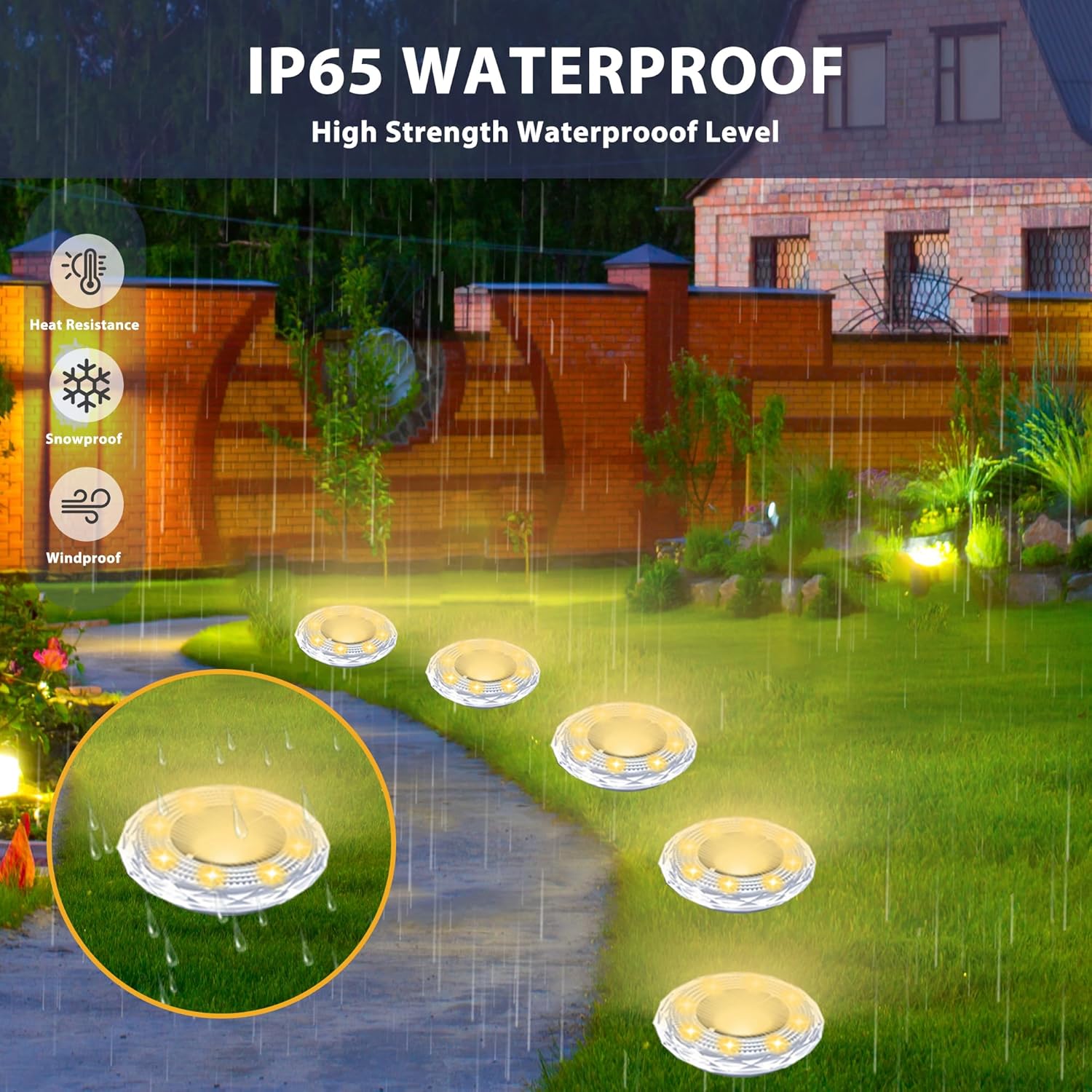 4/8PCS 태양광 지중 조명 야외 8 LED 태양광  - Smart Garden Solar Lights 리뷰 및 가격