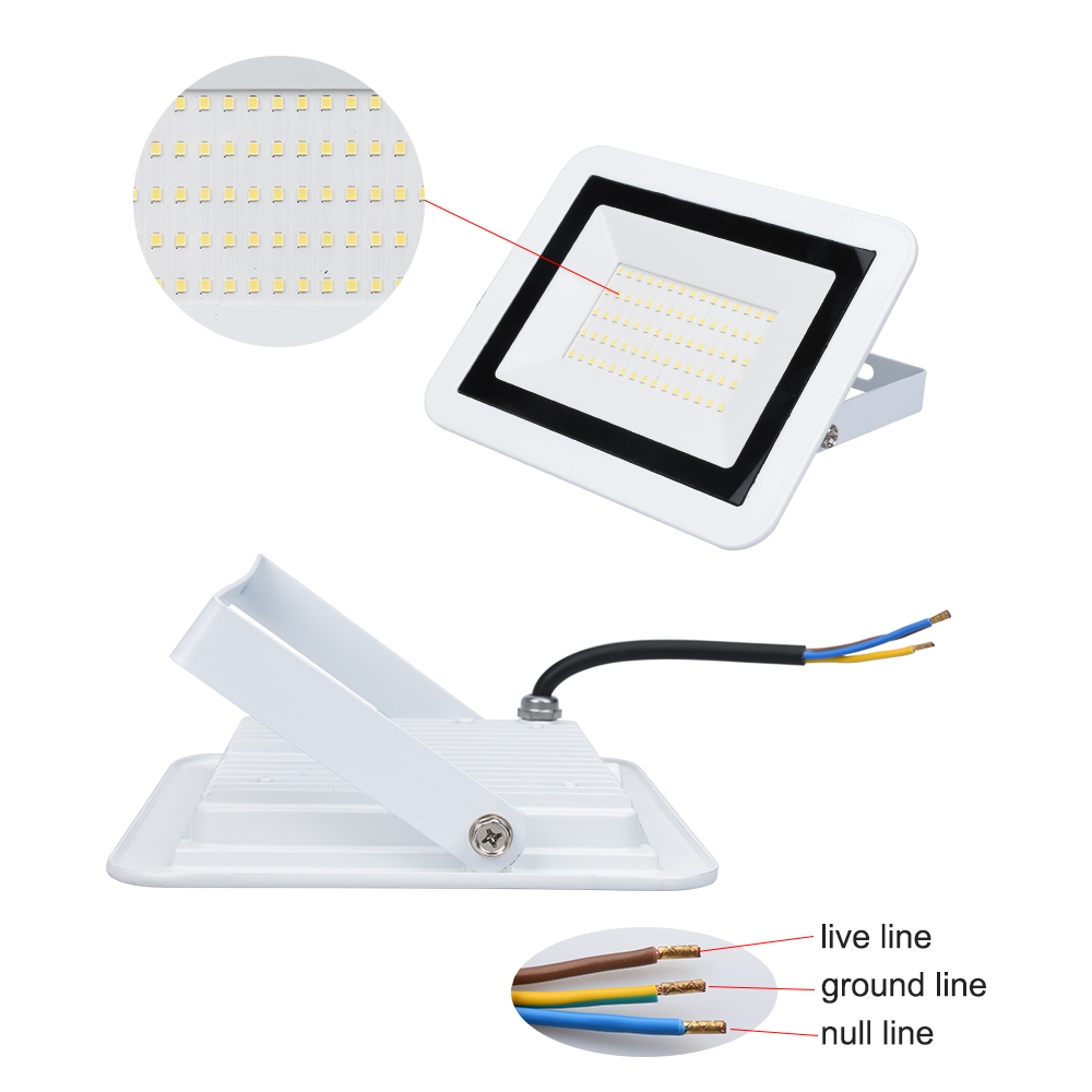 화이트 쉘 스포트라이트 울트라 얇은 Led 홍수 빛 스 - Smart Garden Solar Lights 리뷰 및 가격