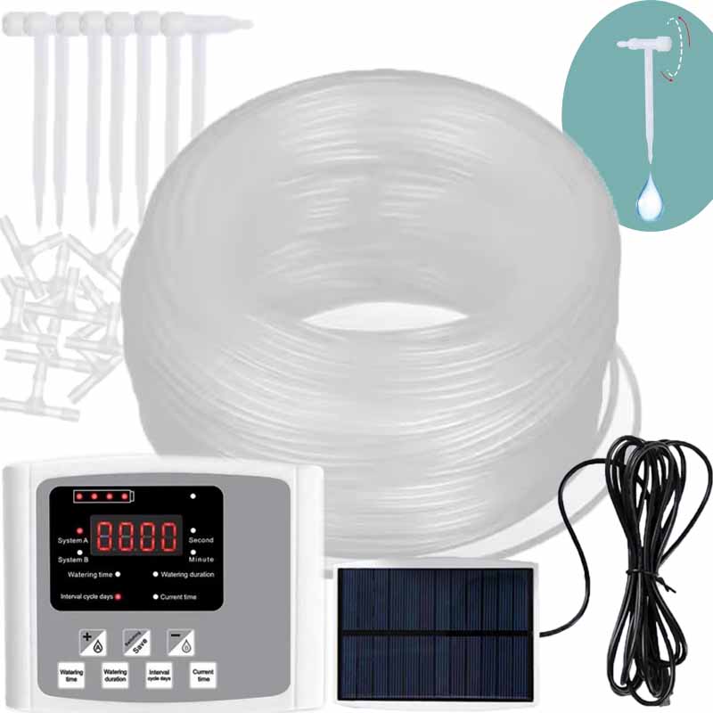 자동 태양광 점적 관개 장치 이중 펌프 조절 밸브 컨트 - Smart Garden Water Timer 리뷰 및 가격