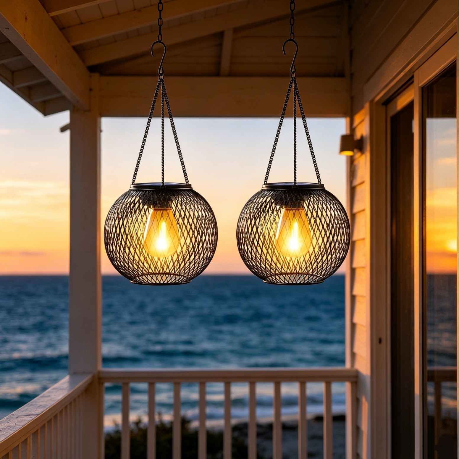 태양열 LED 교수형 플로어 램프 야외 속이 빈 조명  - Smart Garden Lighting System 리뷰 및 가격