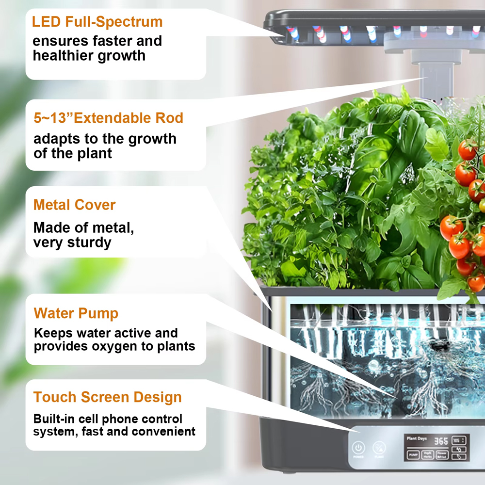 투야 와이파이 실내 정원 수경재배 시스템 LED 성장등 - Smart Pod Garden 리뷰 및 가격