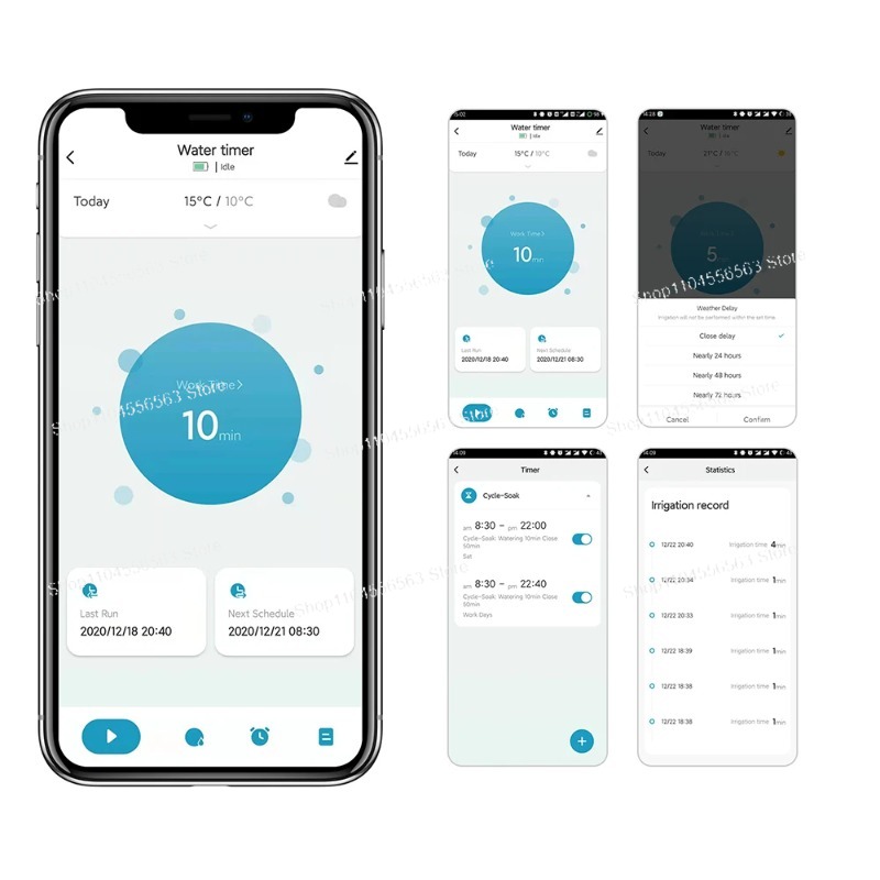 스마트 와이파이 정원 급수 타이머: 자동 점적 관개 컨 - Smart Garden Water Timer 리뷰 및 가격