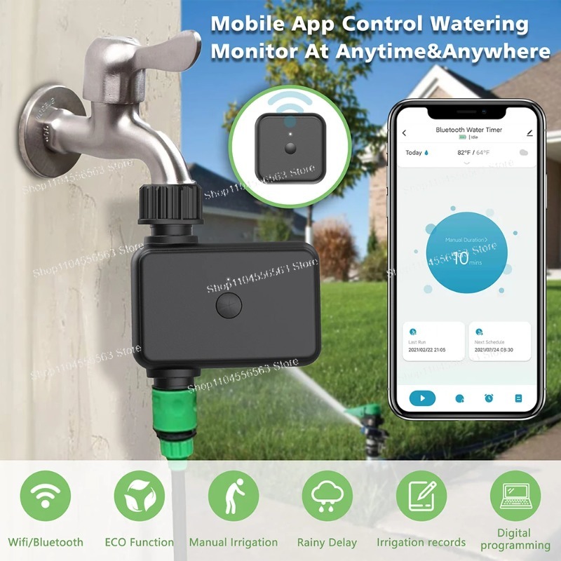 스마트 와이파이 정원 급수 타이머: 자동 점적 관개 컨 - Smart Garden Water Timer 리뷰 및 가격
