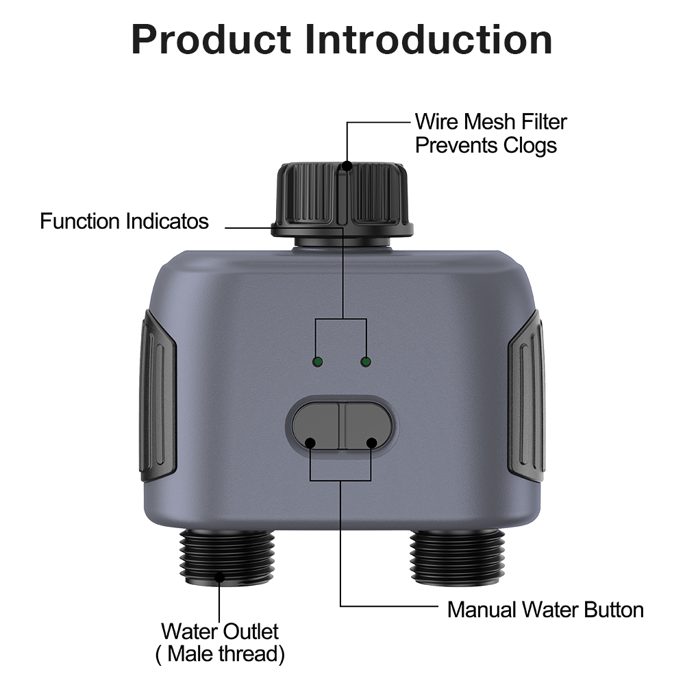 Tuya Zigbee/블루투스 워터 타이머 컨트롤러 밸 - Smart Garden Water Timer 리뷰 및 가격