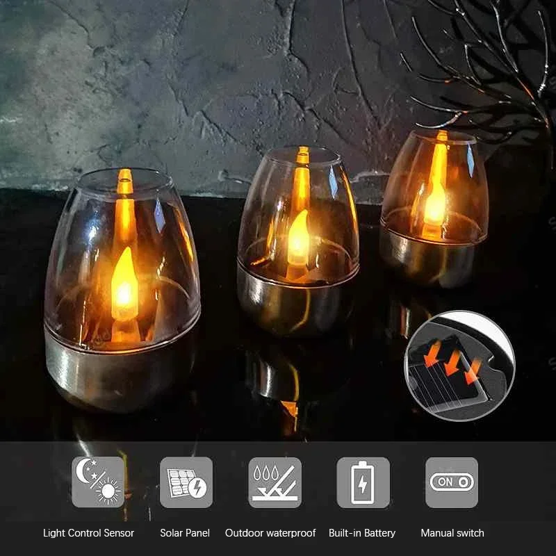LED 스테인레스 스틸 태양 촛불 조명 야외 파티오 정 - Smart Garden Lighting System 리뷰 및 가격
