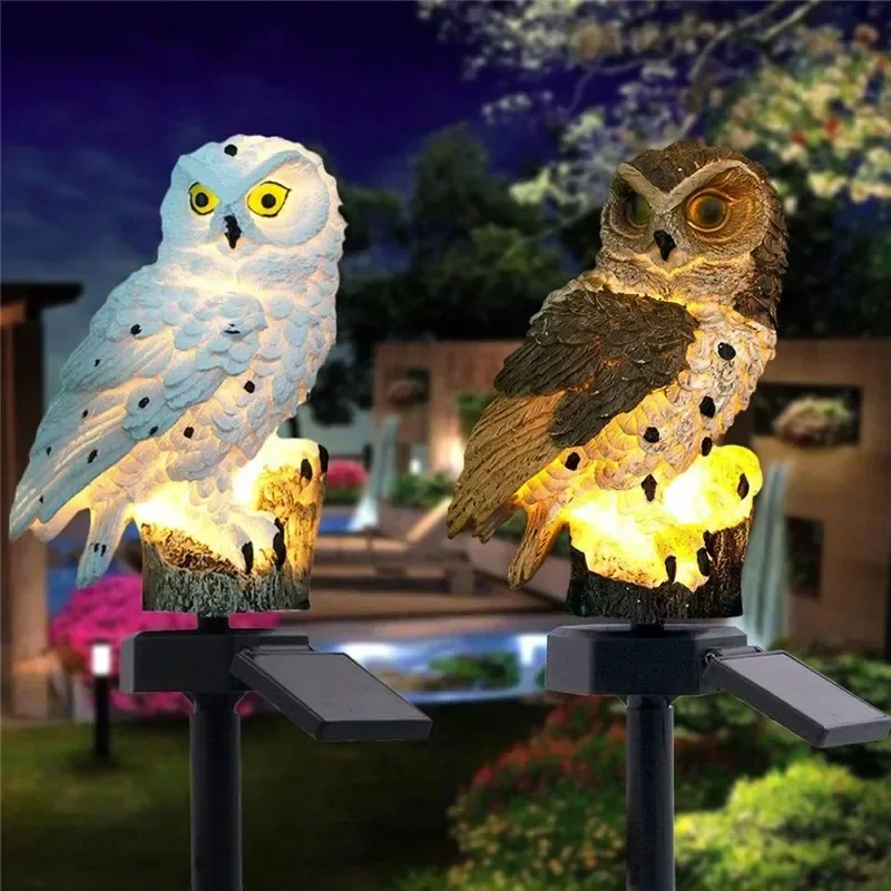 태양광 올빼미 조각상 정원등 LED 방수 야외 장식 ( - Smart Garden Lighting System 리뷰 및 가격