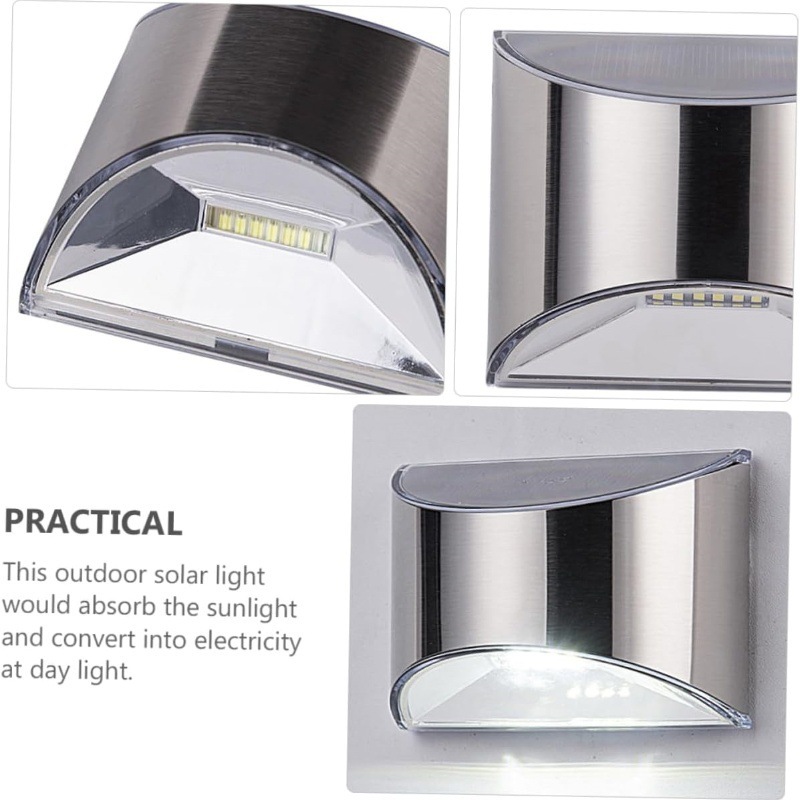2개 세트 태양광 정원등 스테인리스 스틸 마당 벽등 방 - Smart Garden Solar Lights 리뷰 및 가격