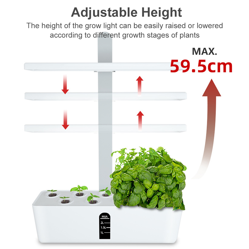 스마트 수경 재배 시스템 실내 정원 키트, 높이 조절  - Smart Pod Garden 리뷰 및 가격