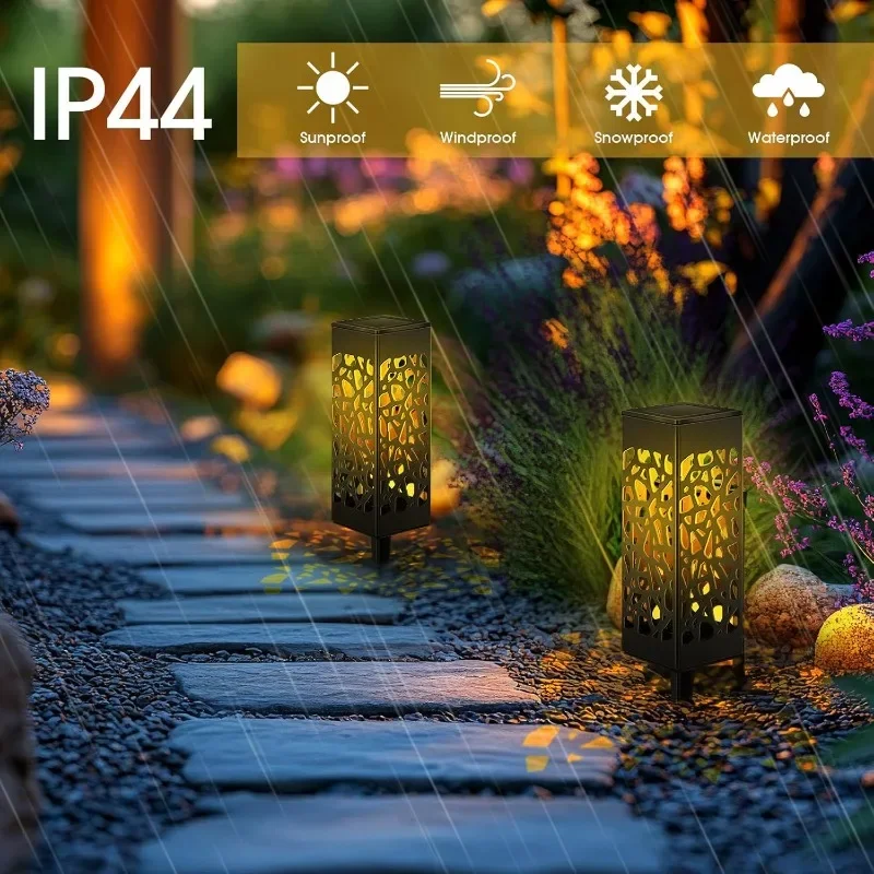 장식용 컷아웃 패턴 태양광 잔디 조명 방수 LED 정원 - Smart Garden Solar Lights 리뷰 및 가격