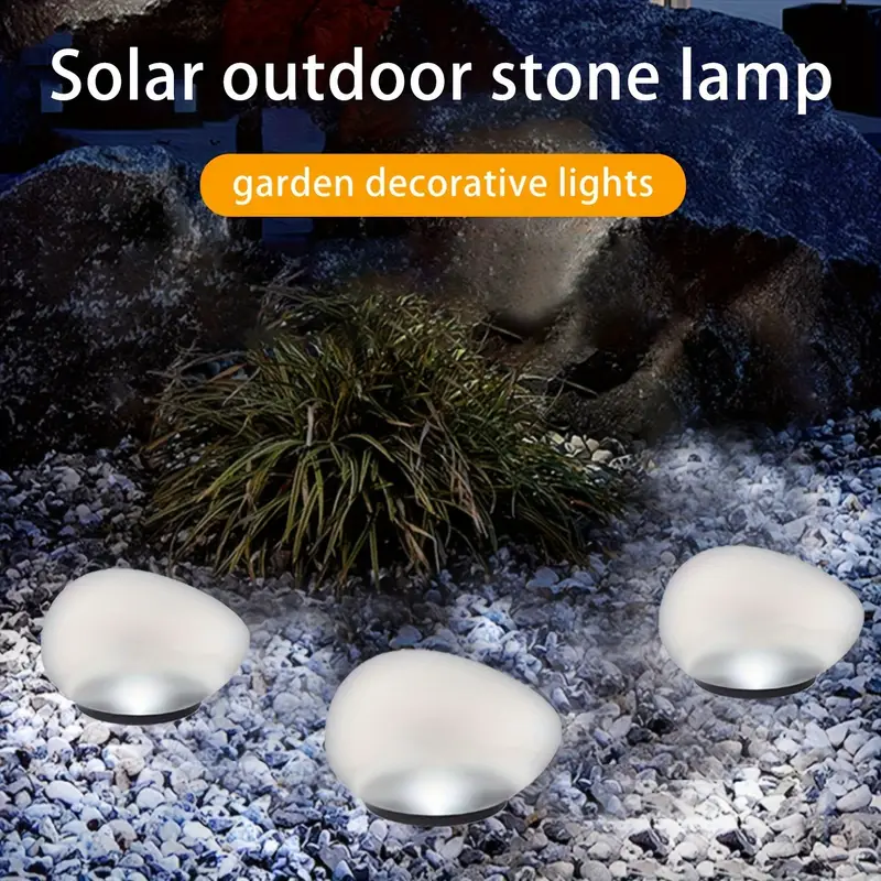 1/2팩 태양광 조약돌 조명 - 정원/파티오용 실외 방 - Smart Garden Solar Lights 리뷰 및 가격
