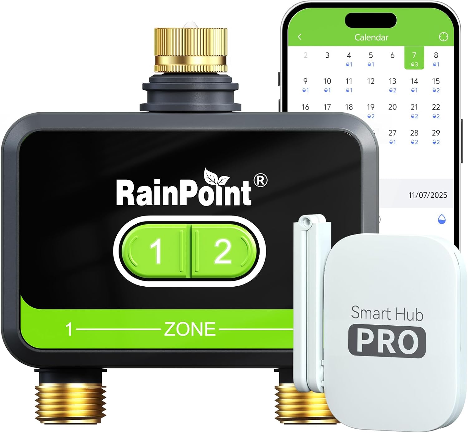 2구역 스마트 와이파이 정원용 호스 타이머 (황동 커넥 - Smart Garden Water Timer 리뷰 및 가격