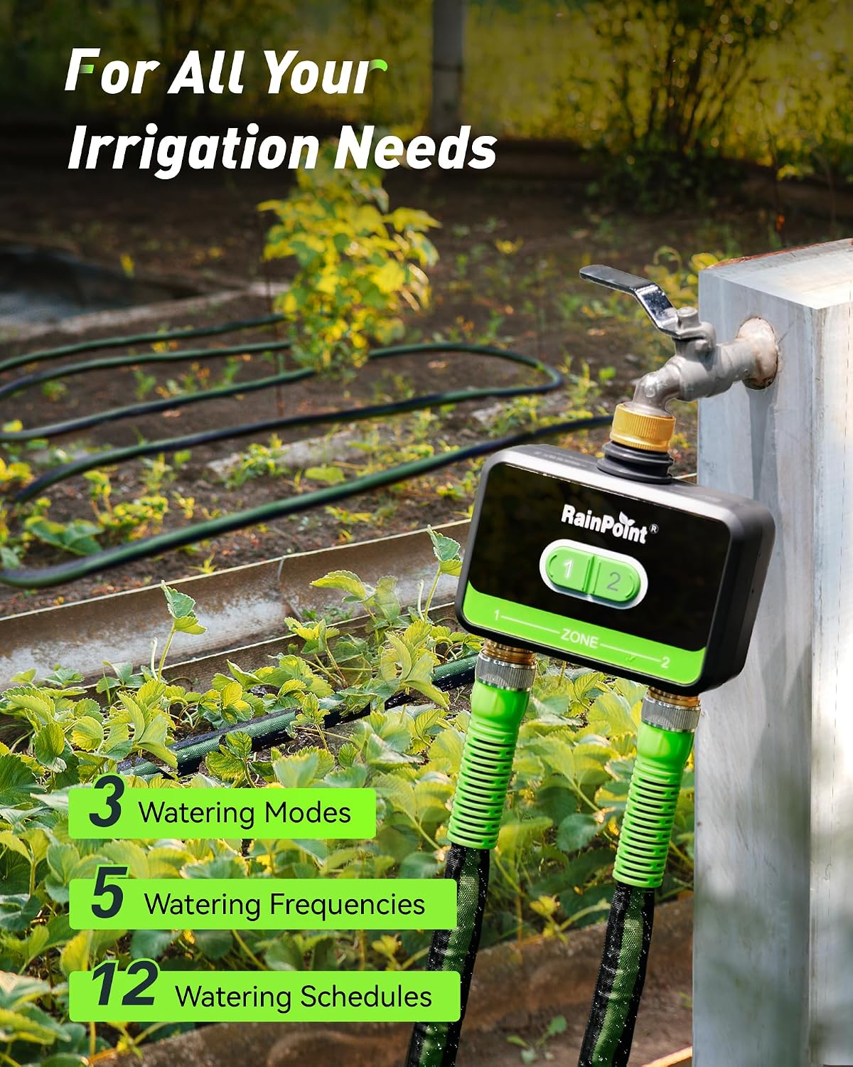 2구역 스마트 와이파이 정원용 호스 타이머 (황동 커넥 - Smart Garden Water Timer 리뷰 및 가격