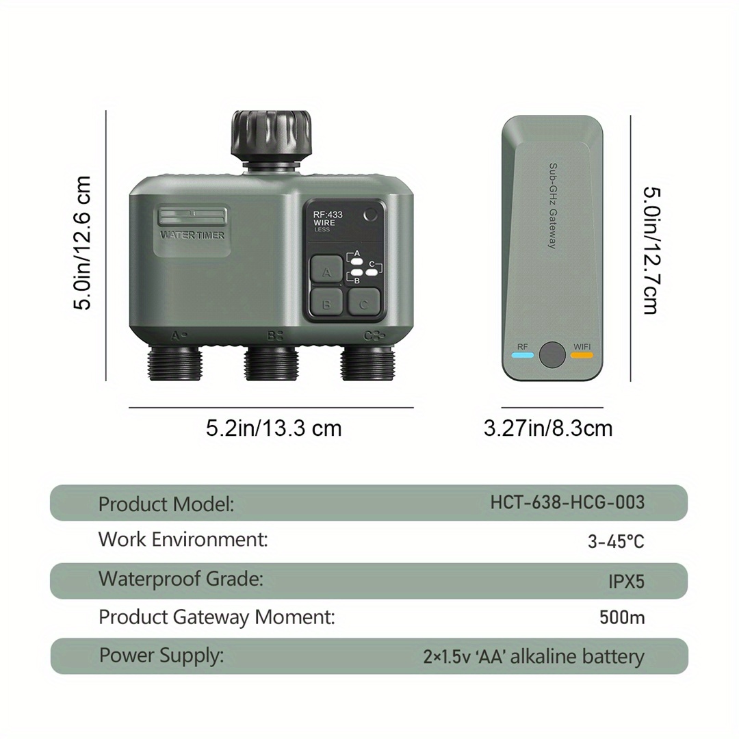 Eshico 스마트 스프링클러 타이머: 2x Wi-Fi - Smart Garden Water Timer 리뷰 및 가격
