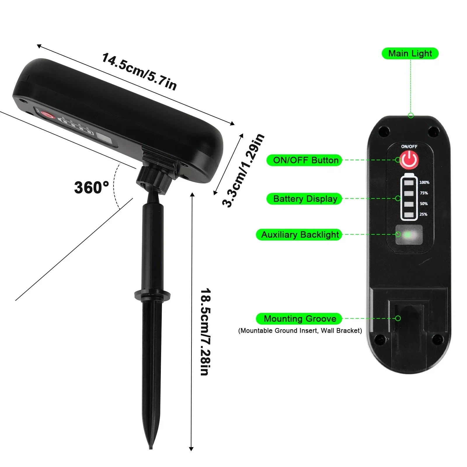 태양광 LED 조명 야외용 태양광 벽등 IP65 300 - Smart Garden Solar Lights 리뷰 및 가격