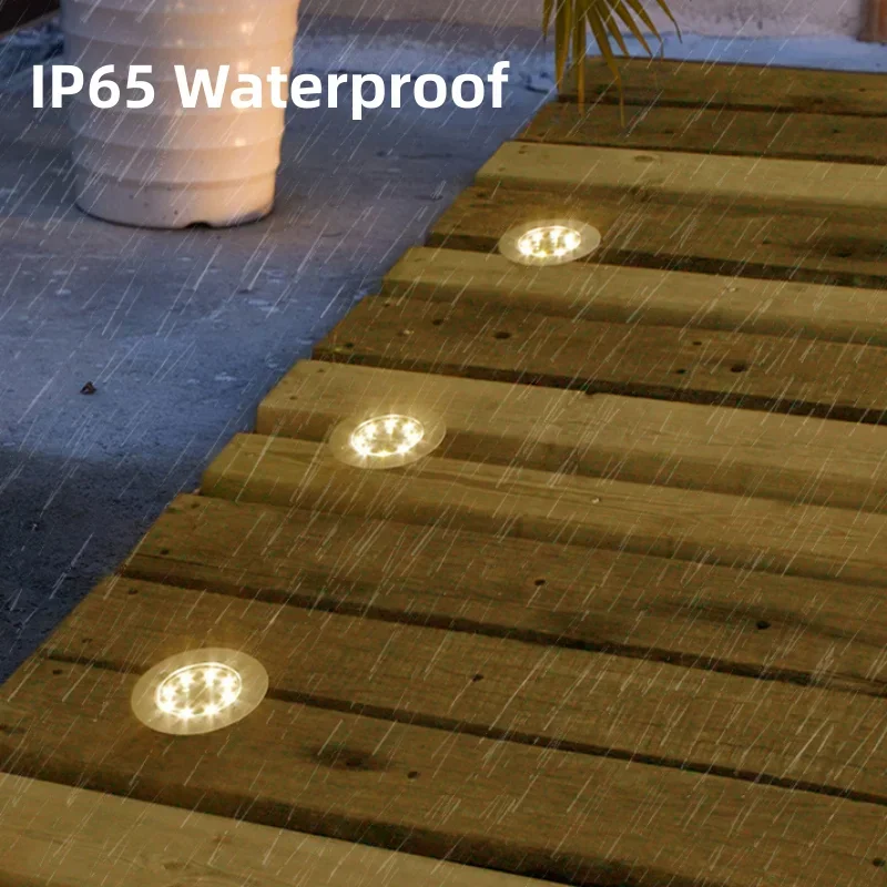 4Pcs LED 태양 정원 조명 야외 조명 플로어 램프 - Smart Garden Solar Lights 리뷰 및 가격