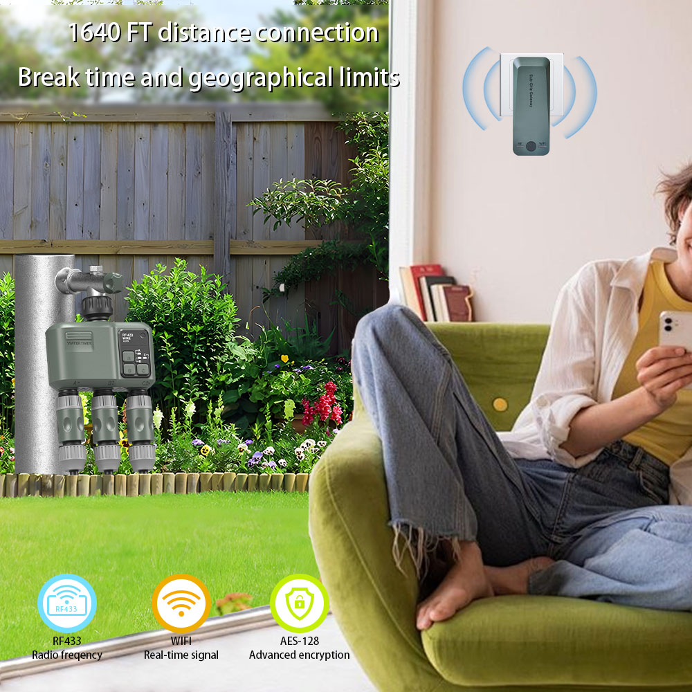 투야 와이파이+RF433 3구 워터 타이머 정원용 물  - Smart Garden Water Timer 리뷰 및 가격