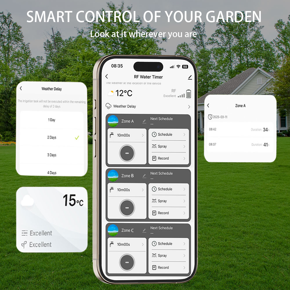 투야 와이파이+RF433 3구 워터 타이머 정원용 물  - Smart Garden Water Timer 리뷰 및 가격