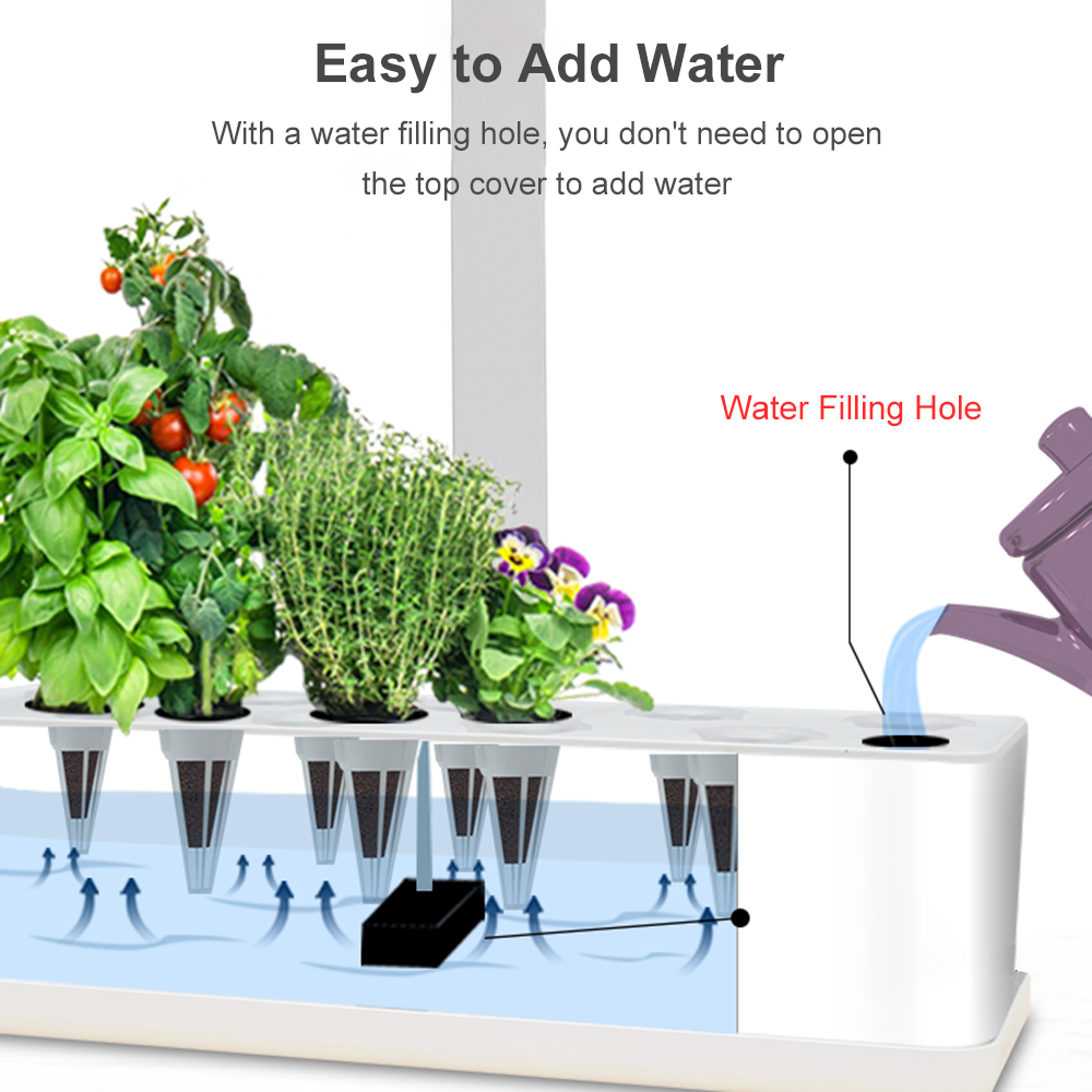 스마트 수경 재배 시스템 실내 정원 키트, 높이 조절  - Smart Pod Garden 리뷰 및 가격