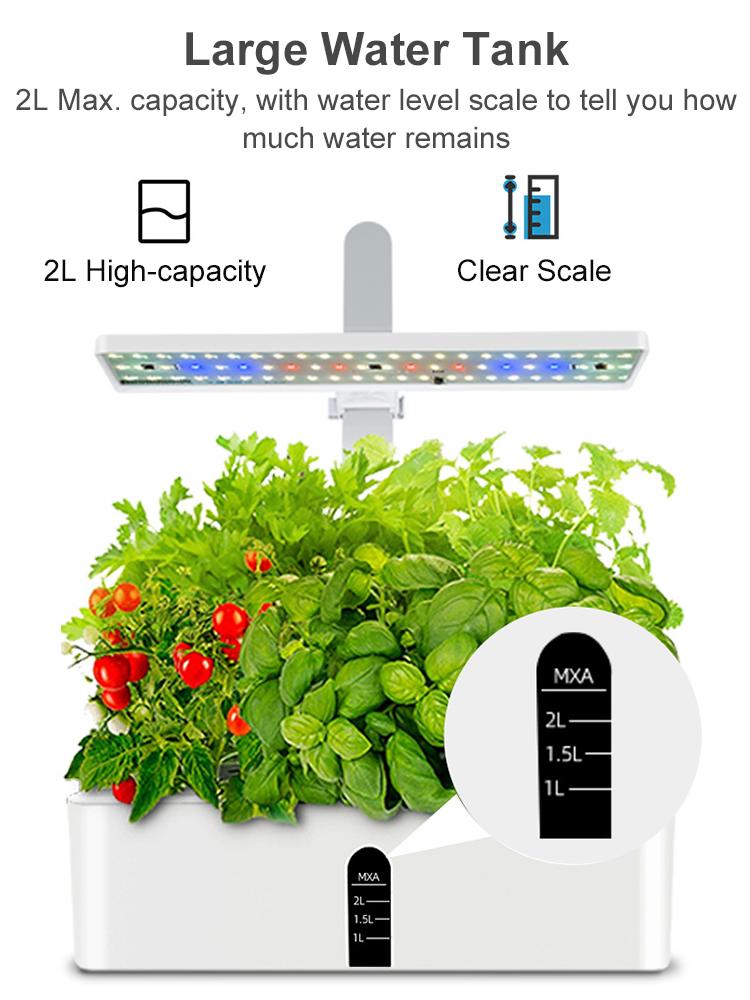 스마트 수경재배 시스템 실내 정원 키트 9포드 자동 타 - Smart Pod Garden 리뷰 및 가격